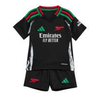 Echipament fotbal Arsenal Ben White #4 Tricou Deplasare 2024-25 pentru copii maneca scurta (+ Pantaloni scurti)